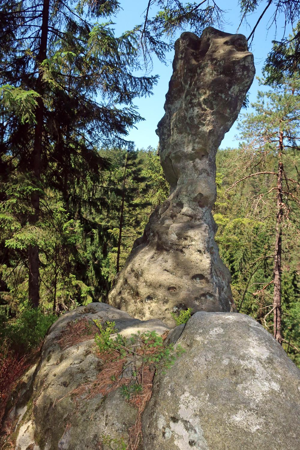 Skaln� v�i�ka v Kyjovsk�m �dol� - �esk� �v�carko.